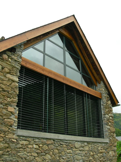 Vidrio aluminio brise soleil