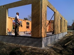 Casas madera y ventanas aluminio