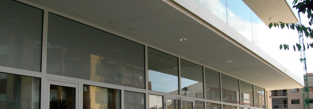 fachada aluminio vidrio technal pontevedra